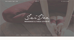 Desktop Screenshot of jaideeyoga.com